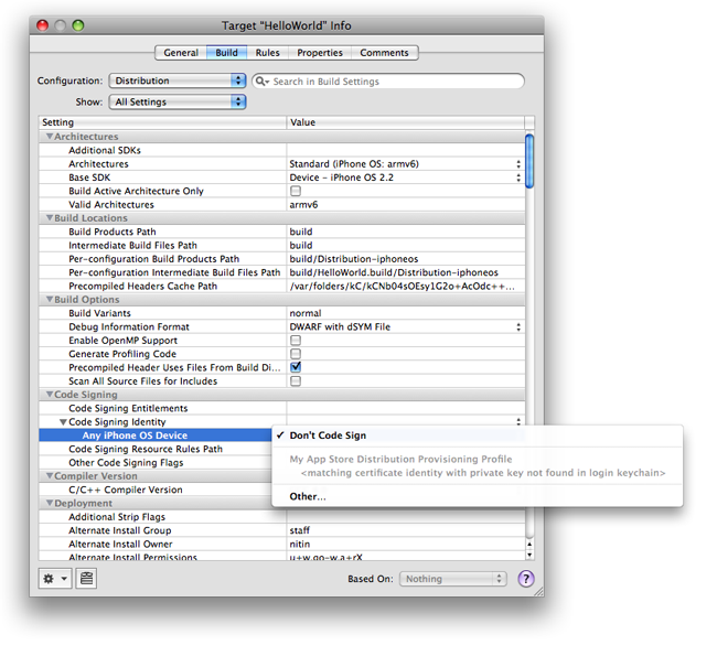 Import the Private Key